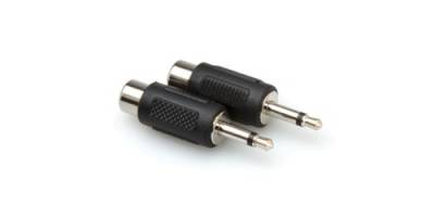 RCA (F) <-> 3.5 mm TS (M) bağdaştırıcı (Erkek) GRM-114 - 1