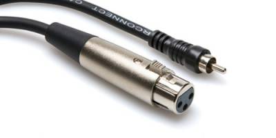 RCA (M) - XLR (F) balanssız kablo, 1.5 mt. (Dişi) XRF-105 - 1