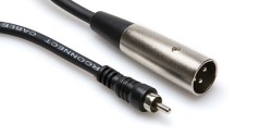 RCA (M) - XLR (M) balanssız kablo, 3 mt (Erkek) XRM-110 - 1