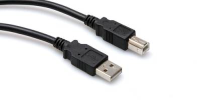 Type A ->Type B, USB kablo, 1.5 mt. USB-205AB - 1