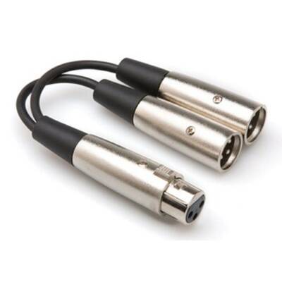 XLR (F) - Dual XLR (M) Y-Kablo (YXM-121) - 1