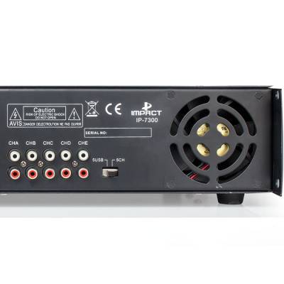 IP 7300 5x60 Watt 5 Bölge 100V Anfi - 6