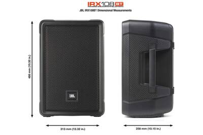 IRX108BT Powered 8-Inch 1300 W Portable PA Loudspeaker with Bluetooth - 4