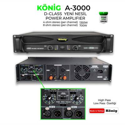 A-3000 Power Amfi - 1