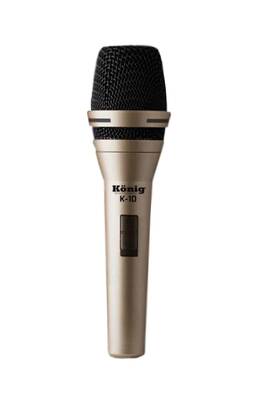 K-10 Kablolu Dinamik EL Mikrofonu
