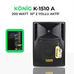 König - K-1510 A Aktif Kabin Hoparlör