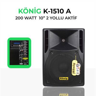 K-1510 A Aktif Kabin Hoparlör