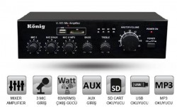 K-165 100V 8 Ohm Amplifier - König