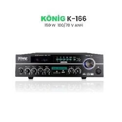 König - K-166 Hat Trafolu 150 Watt Power Amfi