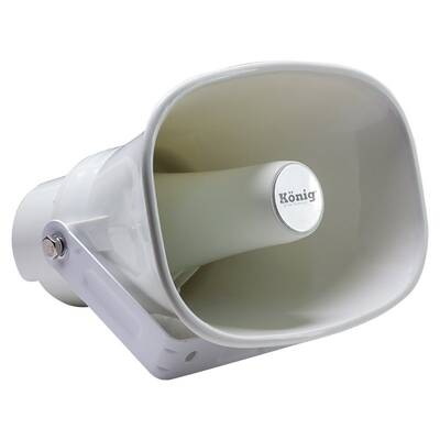 K-35S 30 Watt Abs Plastik Trafolu Horn Hoparlör - 1