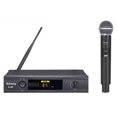 K-401 Kablosuz EL Mikrofon - 1