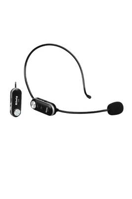 K-503 Şarjlı Telsiz Kablosuz Headset Kafa Mikrofon