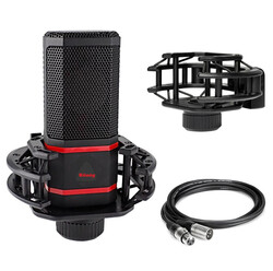 König - K-CM 620 Pro Çift Diyafram Stüdyo Condenser Mikrofon