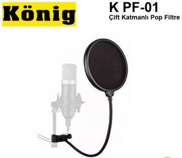 K PF-01 Çift Katmanlı Pop Filtre