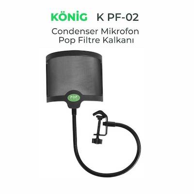 K PF-02 Pop Filtre Kalkanı