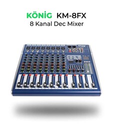 König - KM-8 FX DEC MİXER