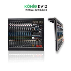 KV-12 12 Kanal Deck Mikser - 1