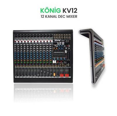 KV-12 12 Kanal Deck Mikser - 1
