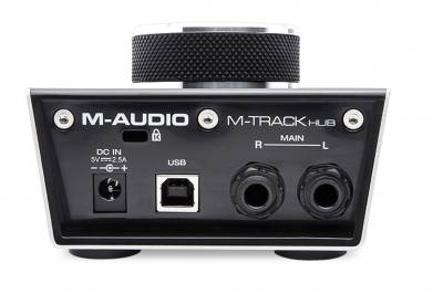M-Track HUB 2- Çıkış, 3 USB HUB'lı monitor kontroller