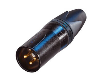 NC3MXX-B Erkek XLR Konnektör - 1