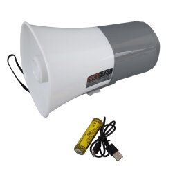 918L El Tipi Megafon 25W Şarjlı Şarj Edilebilir Megafon - 2