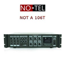 Notel - NOT A 106T 6	BÖLGELİ		POWER	MİKSER	AMPLİFİKATÖR