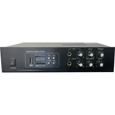NOT PA80 80 WATT HAT TRAFOLU MİKSER AMPLİFİKATÖR - 1