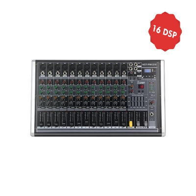 NOT PM1216 12 Kanal 16DSP 2x350 Watt Power Mikser - 1