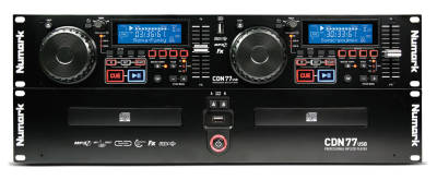 CDN-77USB MP3/CD ÇALICI Profesyonel çiftli MP3 ve CD çalıcı