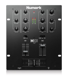 M101 USB Mixer 2 Kanal DJ Mixer - Thumbnail