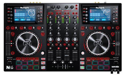 NV II Serato DJ için, çift ekranlı profesyonel DJ kontroller, yeni sürüm