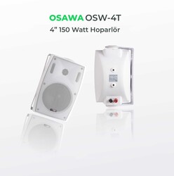 Osawa - OSW-4T BEYAZ SÜTUN HOPARLÖR