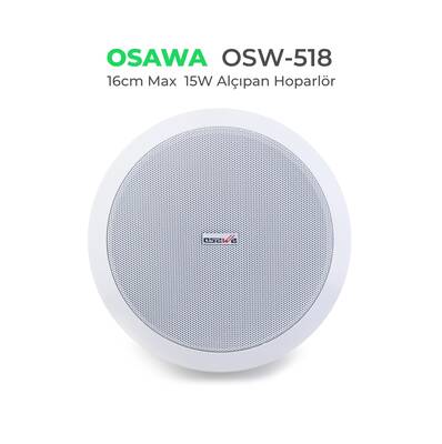 OSW 518 16 CM Alçıpan Hoparlör - 1