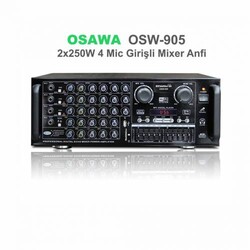 Osawa - OSW-905 2x250 Watt Çift Kanal Power Anfi