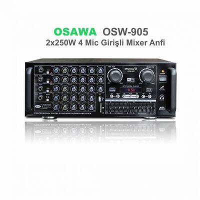 OSW-905 2x250 Watt Çift Kanal Power Anfi