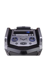 NB-121 Karaoke Mikrofonlu Taşınabilir Portatif Ses Sistemi 400 Watt - Thumbnail
