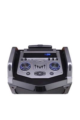 NB-121 Karaoke Mikrofonlu Taşınabilir Portatif Ses Sistemi 400 Watt