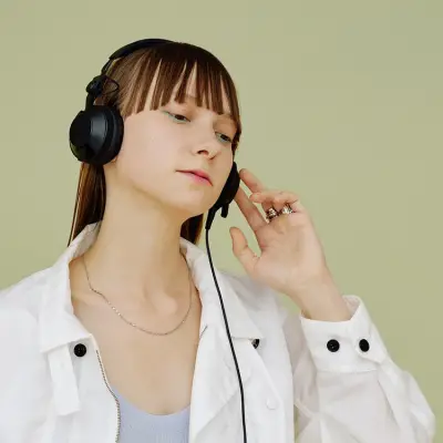 HDJ-CX Profesyonel Kulak Üstü DJ Kulaklık - 2