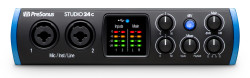 Presonus - Studio 24c Yeni nesil 2 Giriş / 4 Çıkış, 2 mikrofon girişli USB-C ses kartı