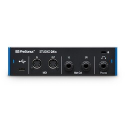 Studio 24c Yeni nesil 2 Giriş / 4 Çıkış, 2 mikrofon girişli USB-C ses kartı - 2
