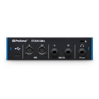 Studio 24c Yeni nesil 2 Giriş / 4 Çıkış, 2 mikrofon girişli USB-C ses kartı - 2