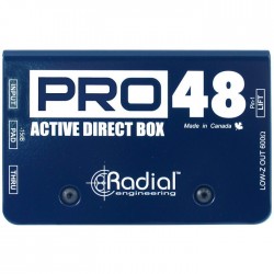 Radial Engineering - Pro48 Yüksek Çözünürlüklü Aktif DI Box