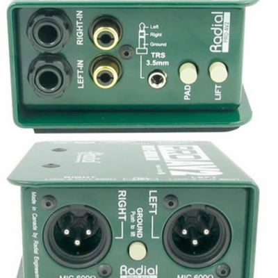 ProAV2 Audio-Video DI Box - 2
