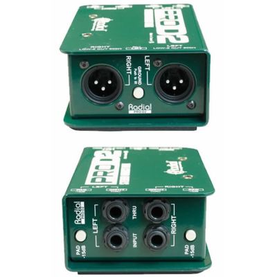 ProD2 Full range, stereo, Pasif DI Box - 2