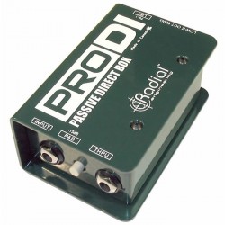 Radial Engineering - ProDI Tek Kanal, Full Range, Pasif DI Box