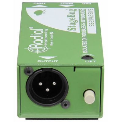 StageBug SB-2 Basgitar, akustik ve klavye için Passive DI Box - 2