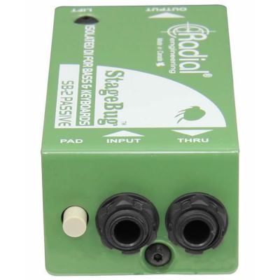 StageBug SB-2 Basgitar, akustik ve klavye için Passive DI Box - 3