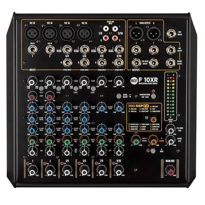 Rcf F 10XR 10 Kanal USB Bağlantılı Efektli Kayıt Mikseri - 1