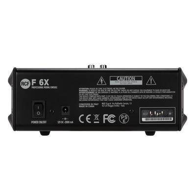 Rcf F 6X 6 Kanal Efektli Deck Mikser - 5