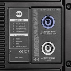 Rcf HDL 50-A 2x12 inç 2200W RMS 3 Yollu Aktif - 7